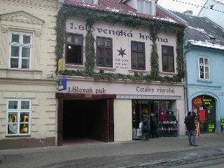 Slovak pub zvonka